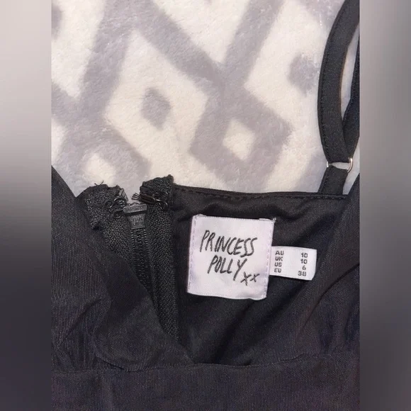 Black Corset Crop top - Picture 3 of 3